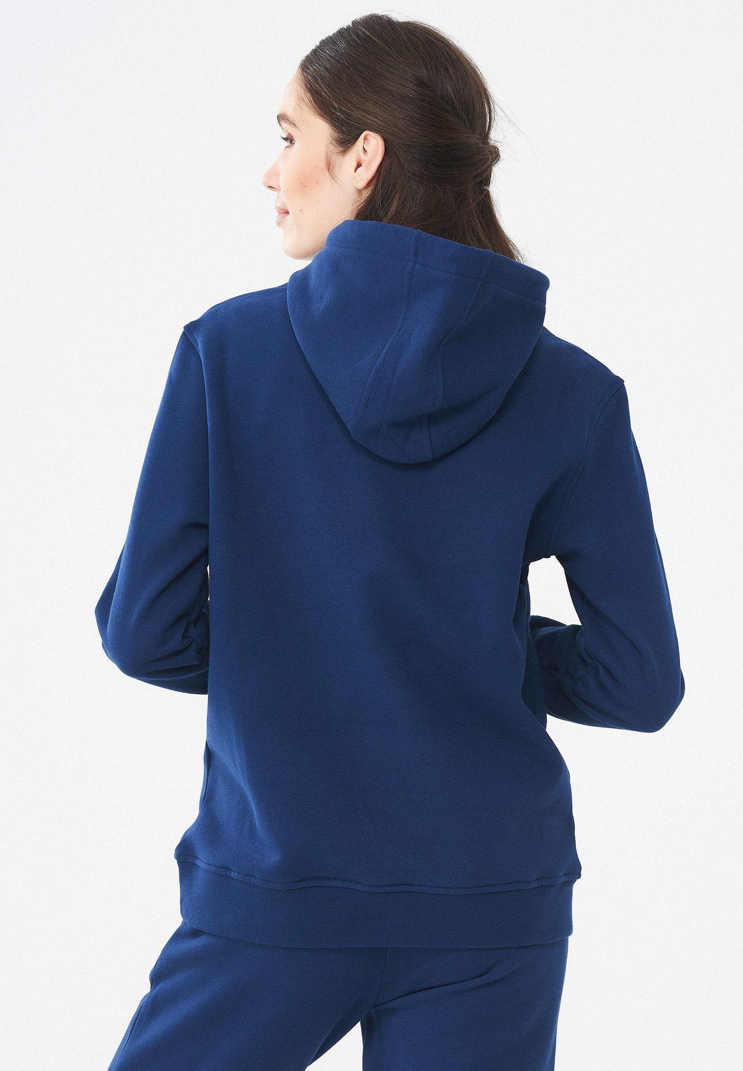 Dames Hoodie Marineblauw