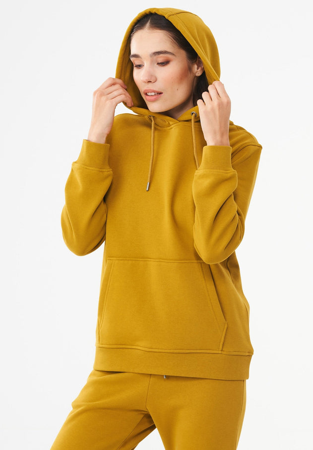 Dames Hoodie Tabak