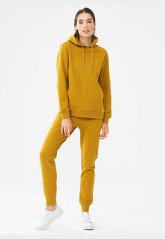 Dames Hoodie Tabak