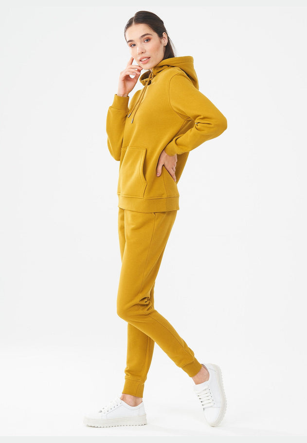 Dames Hoodie Tabak
