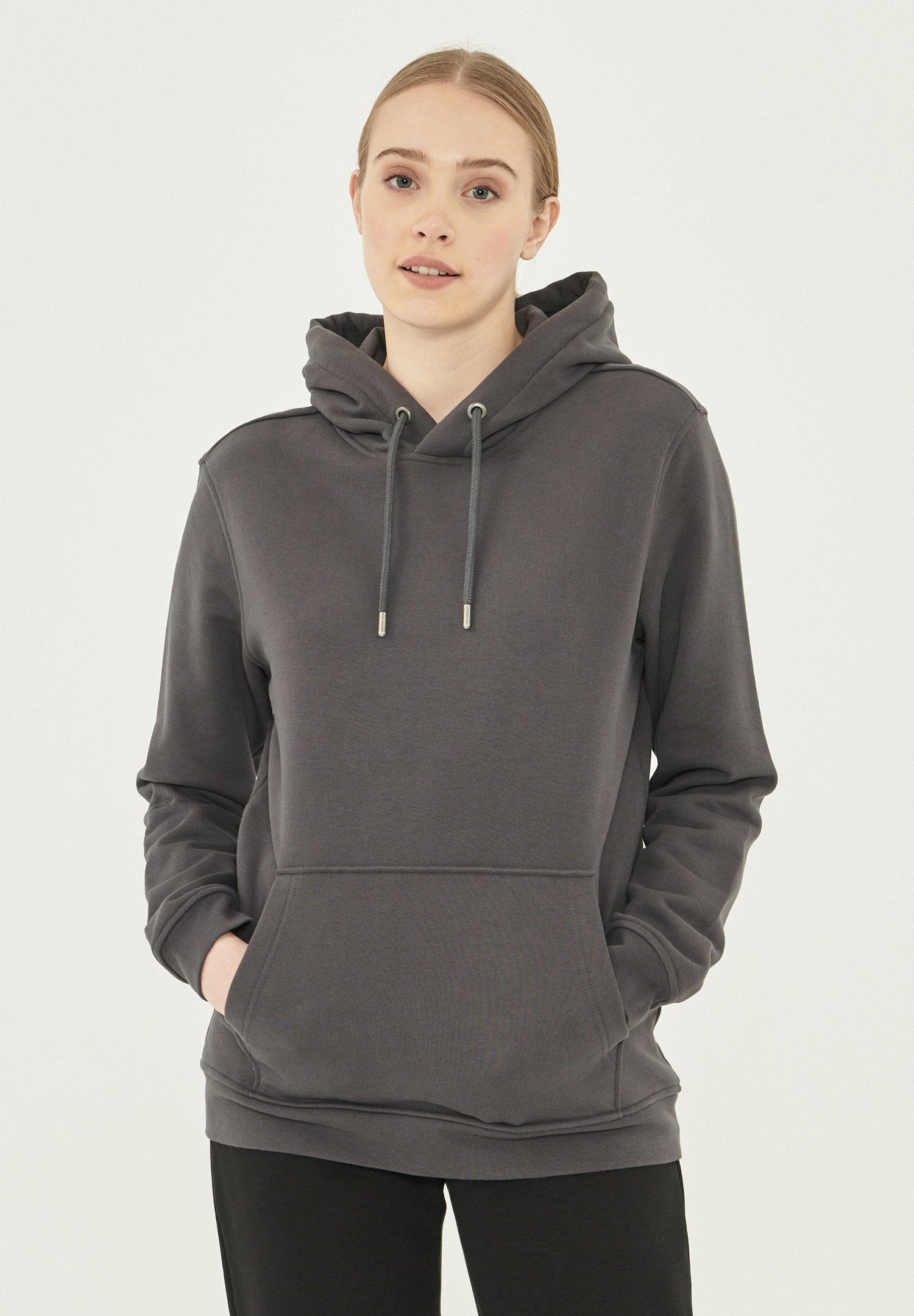 Dames Hoodie Asfalt
