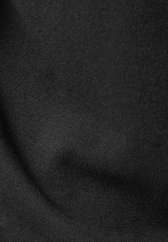 V-Neck Knitted Organic Cotton Sweater Black