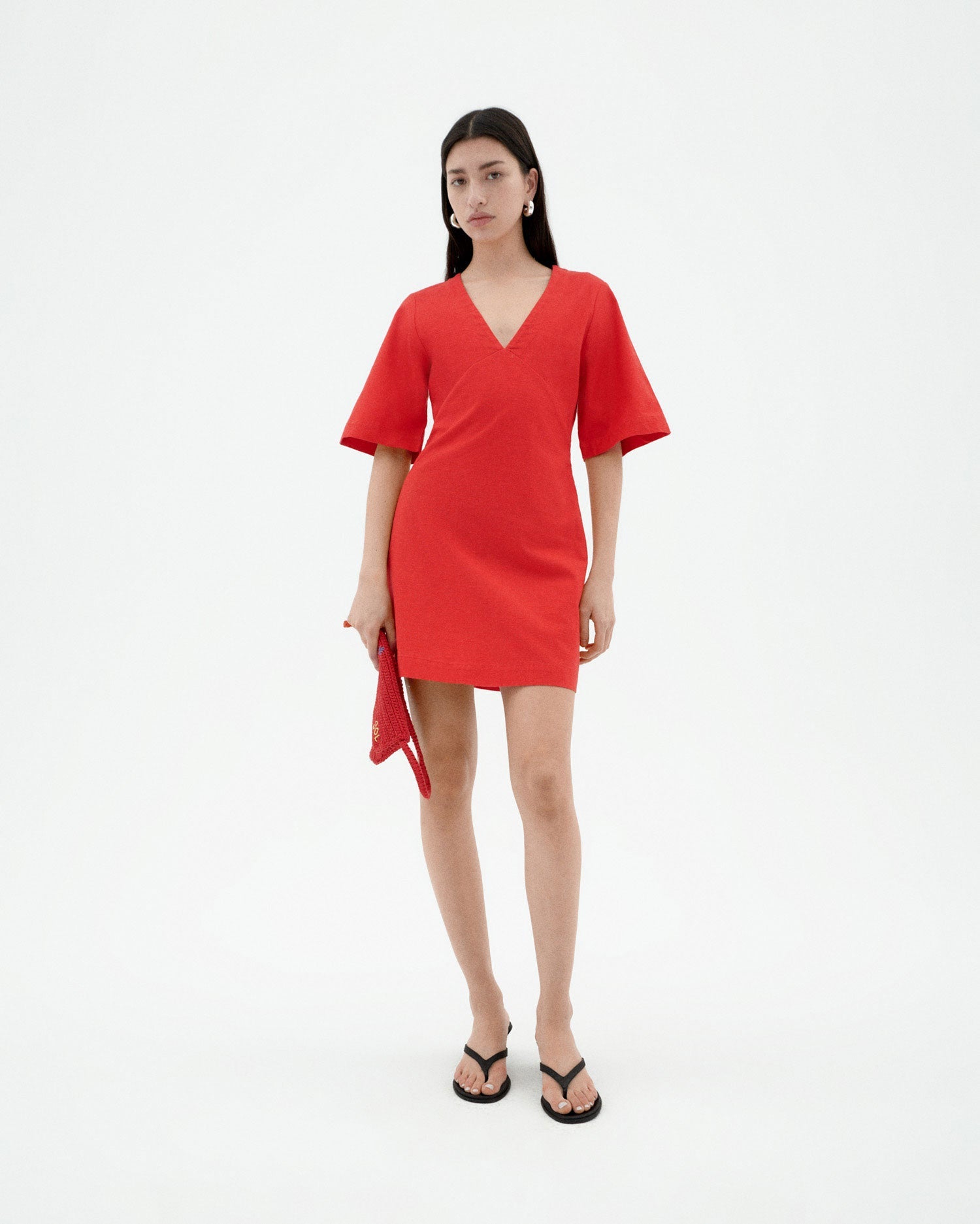 Kim Dress Fiery Red
