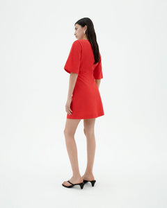 Kim Dress Fiery Red