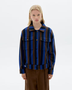 Totenham Frans Jacket Blue Striped