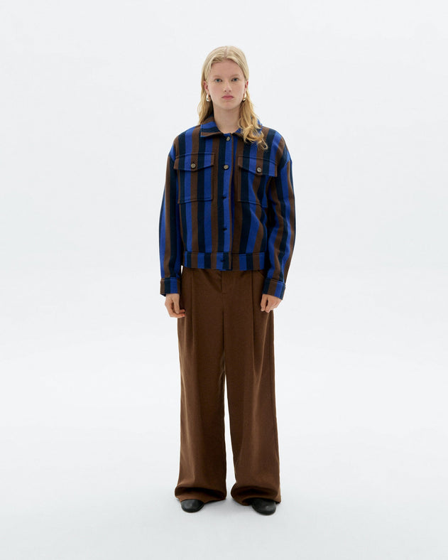 Totenham Frans Jacket Blue Striped