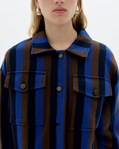 Totenham Frans Jacket Blue Striped