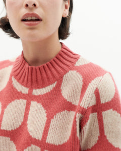 Ops Wool Sweater Pink Wallpaper