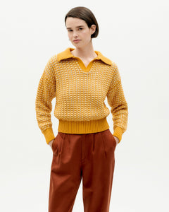 Paquita Knitted Sweatshirt Yellow