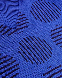 Blue merino wool japan Miranda sweater