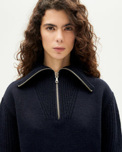 Tanit Wool Sweater Blue