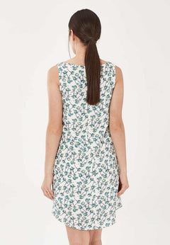 Tencel-lyocell Bloemenprint Minijurk