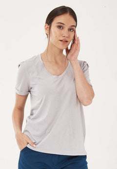 Lyocellmix T-shirt Cloud Grey