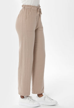 Garment Dyed Pants Beige