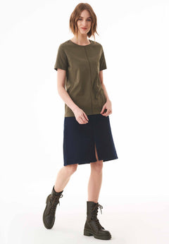 Voornaad T-shirt Military Olive