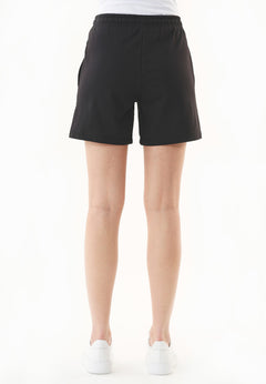 Modalmix Sweatshort Zwart