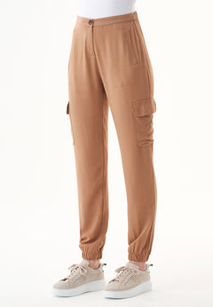 Women's Ecovero Cargo Pants Dark Hazelnut