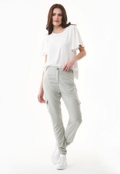 Women's Ecovero Cargo Pants Olive Branch