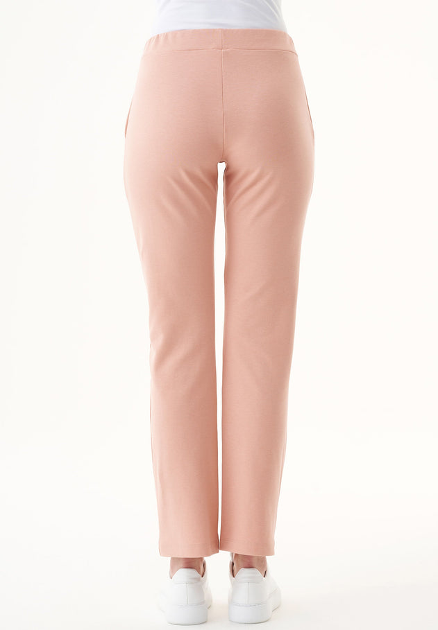 Heavy Stretch Interlock Sweatpants Dusty Blush