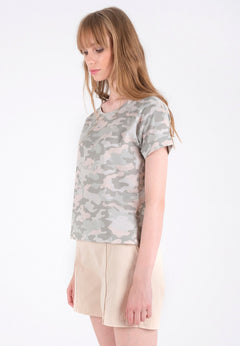 Dames T-shirt Camouflage