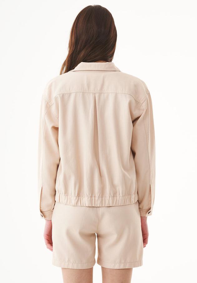 Women's Gabardine Shirt Jacket Abby Stone