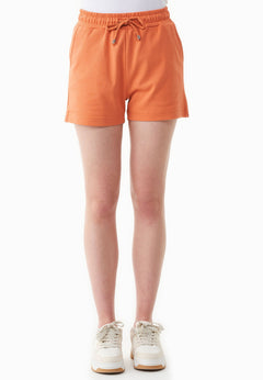 Dames Lichtgewicht Sweatshort Dusty Orange