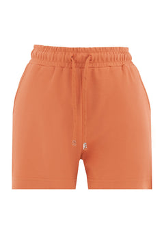 Dames Lichtgewicht Sweatshort Dusty Orange