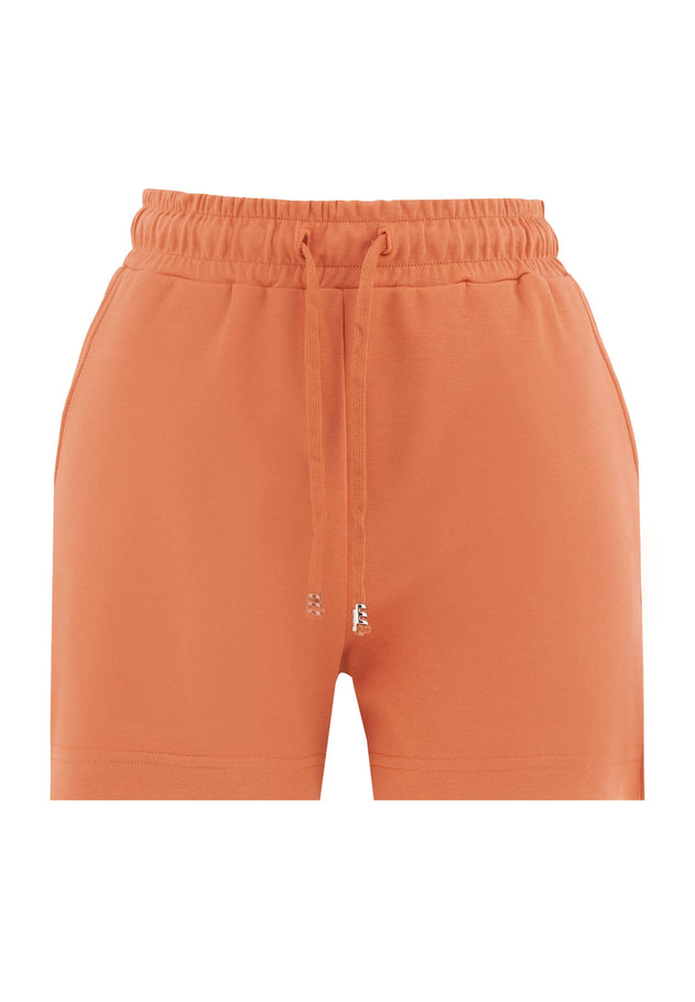 Dames Lichtgewicht Sweatshort Dusty Orange