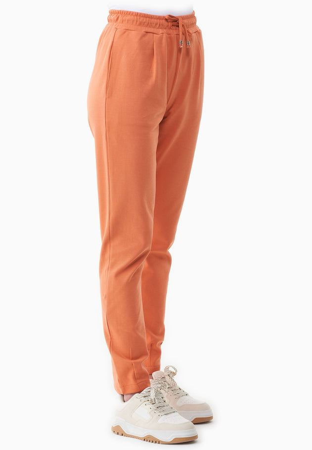 Dames Lichtgewicht Interlock Joggingbroek Dusty Orange