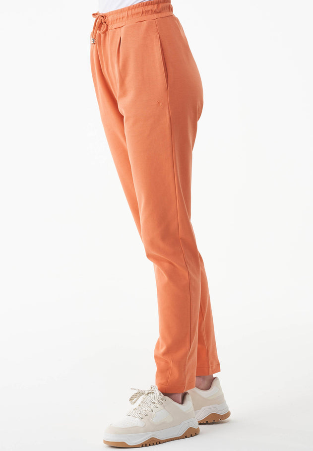 Dames Lichtgewicht Interlock Joggingbroek Dusty Orange