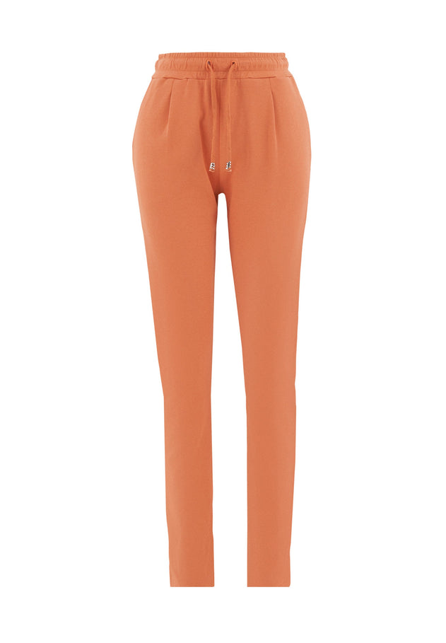 Dames Lichtgewicht Interlock Joggingbroek Dusty Orange