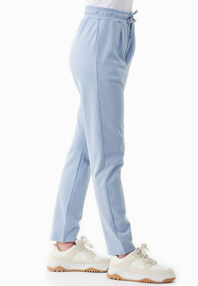 Dames Lichtgewicht Interlock Joggingbroek Ice Blue