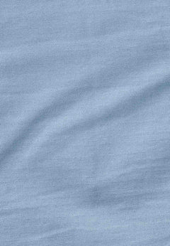 Short Sleeved Muslin Blouse Ice Blue