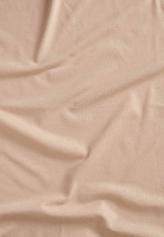 Modalmix Ronde hals Top Soft Beige