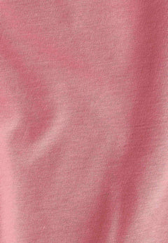 Geborduurd T-shirt Flamingo Pink