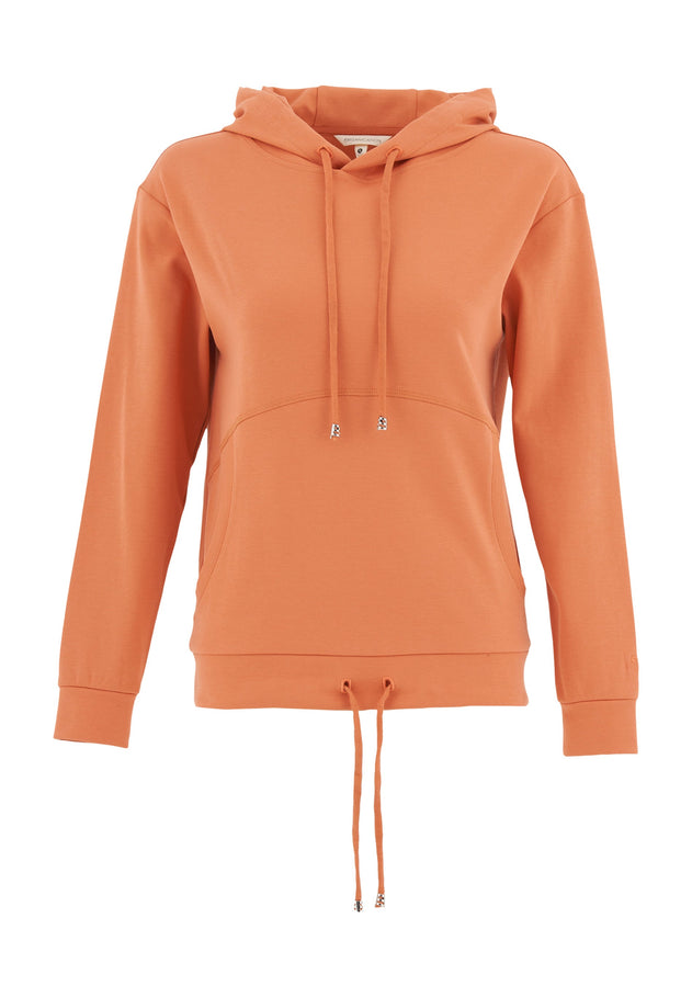 Dames Lichtgewicht Hoodie Dusty Orange
