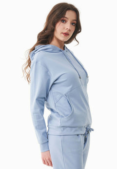 Dames Lichtgewicht Hoodie IJsblauw