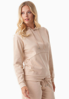 Dames Lichtgewicht Hoodie Zacht beige