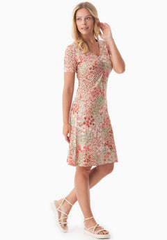 Gebloemd Jersey Bloom Baby Jurk