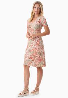 Gebloemd Jersey Bloom Baby Jurk