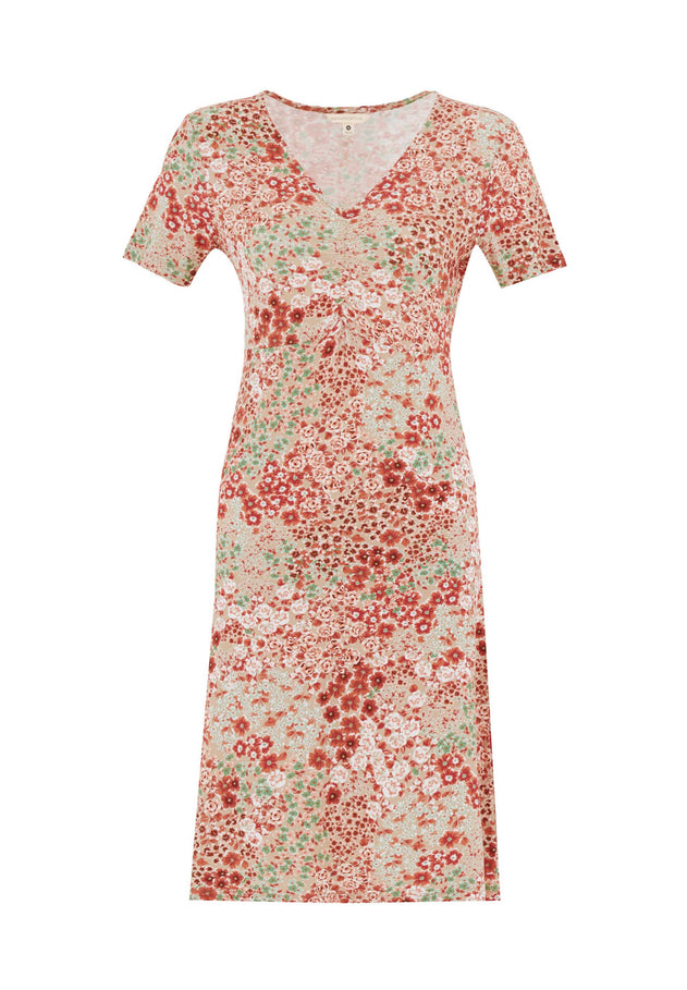 Gebloemd Jersey Bloom Baby Jurk