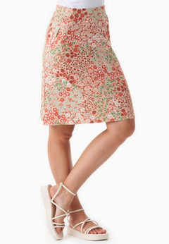 Floral Pattern Jersey Skirt Bloom Baby