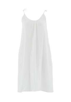 Mousseline Zomerjurk Wit