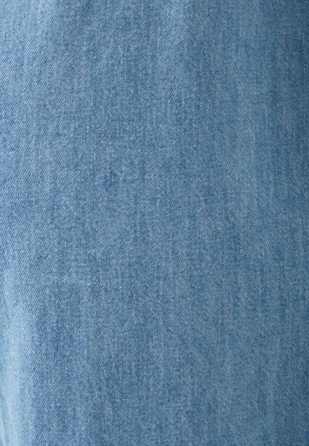Paperbag Denim short Lichtblauw