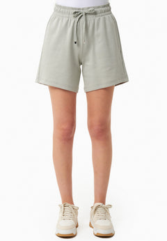 Dames Modalmix Sweatshort Green Moss