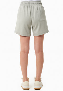 Dames Modalmix Sweatshort Green Moss