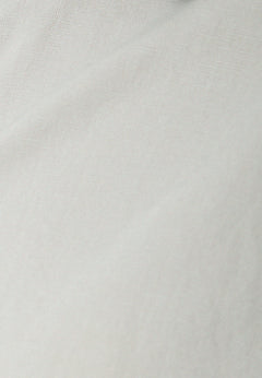 Short Sleeved Linen Blend Button-Up Green Moss