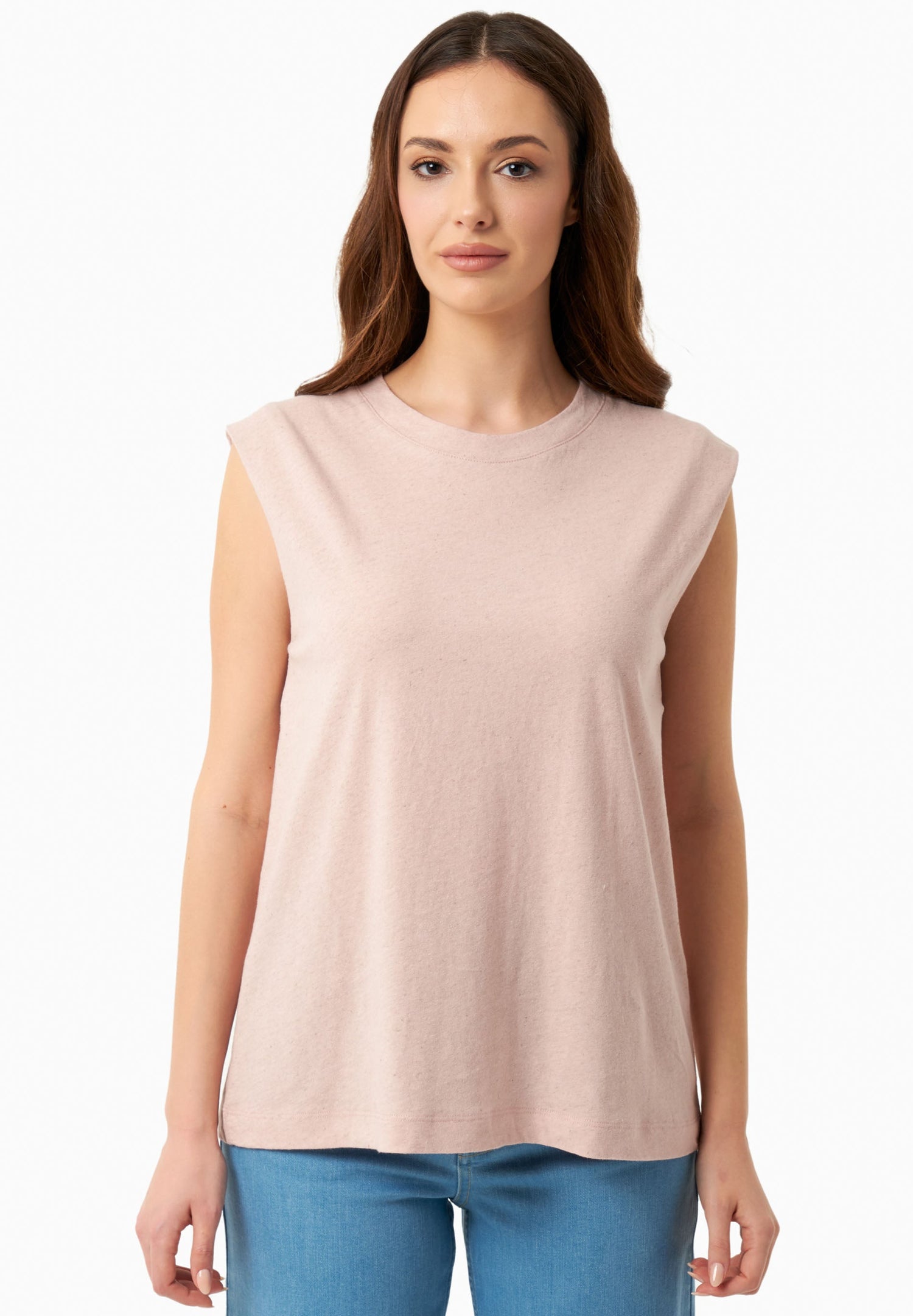 Linnenmix Pastel Pink Top