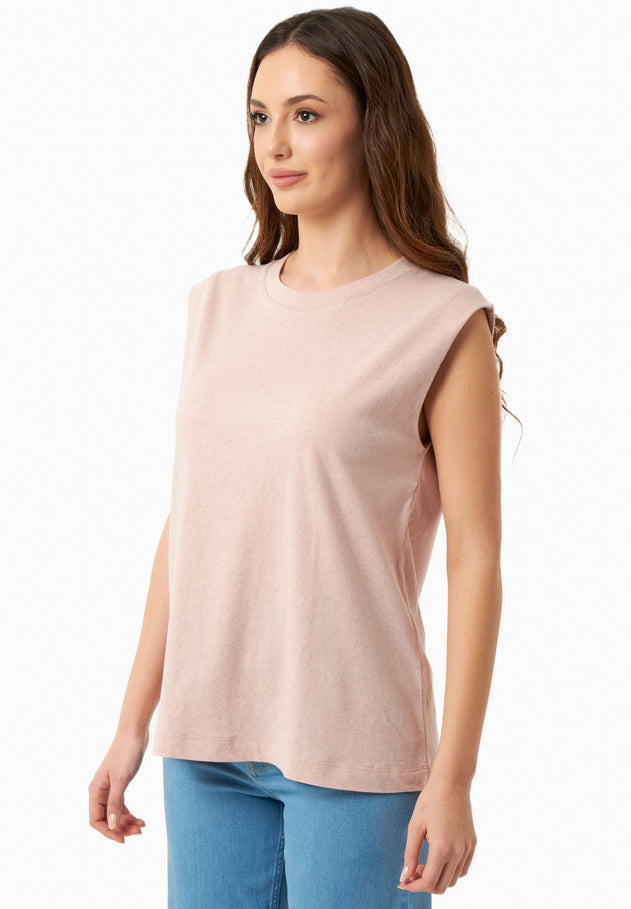 Linnenmix Pastel Pink Top