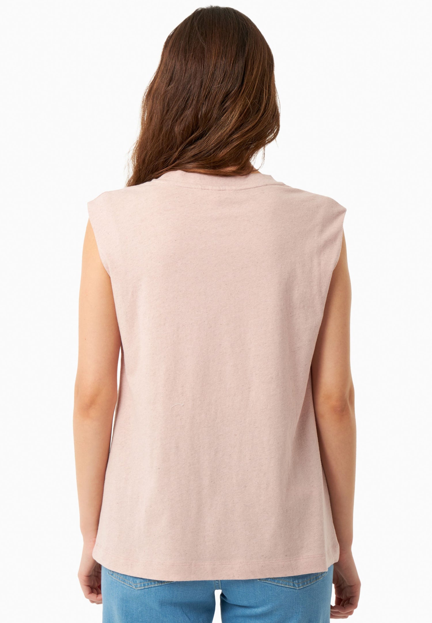 Linnenmix Pastel Pink Top